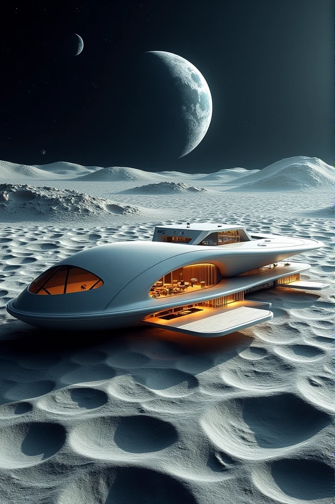 Hotels on moon 
