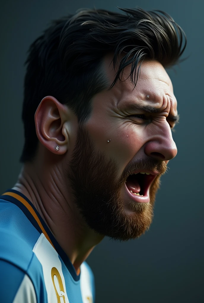 Messi cry hard