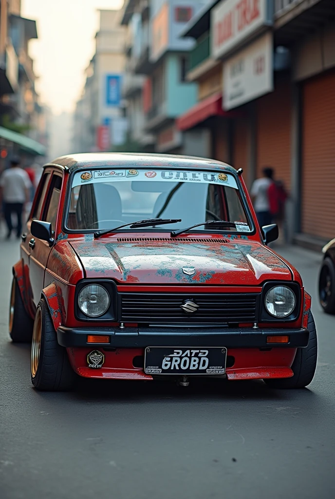 Maruti 800 fully modified
