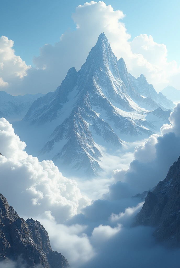 Mountains with cloud