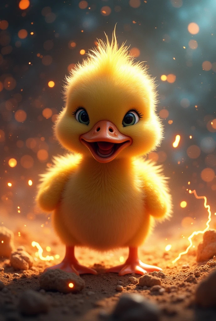 Make a duckling with a rage that surpasses galaxies