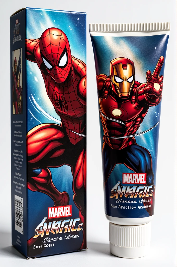 I need toothpaste packed printed images marvel heroes