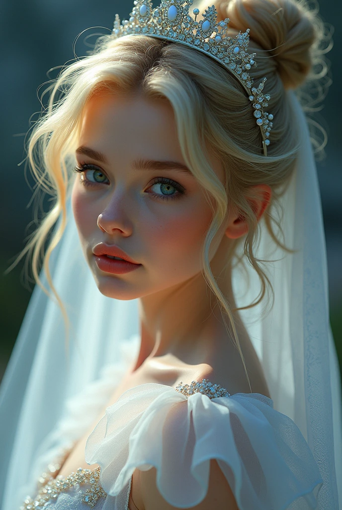 Cinderella, (masterpiece), best quality, (seethrough), expressive eyes, perfect face