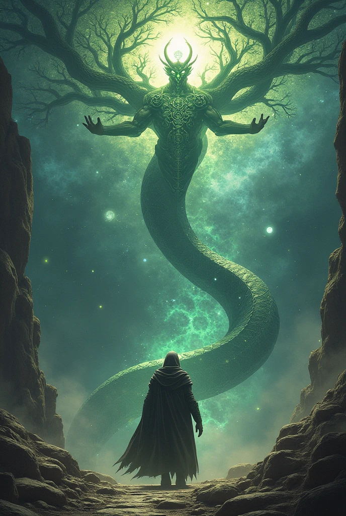 The World Serpent itself, Jormungrandr, shall unleashed the great power of Shugod, to control the nine realms of Yggdrasil