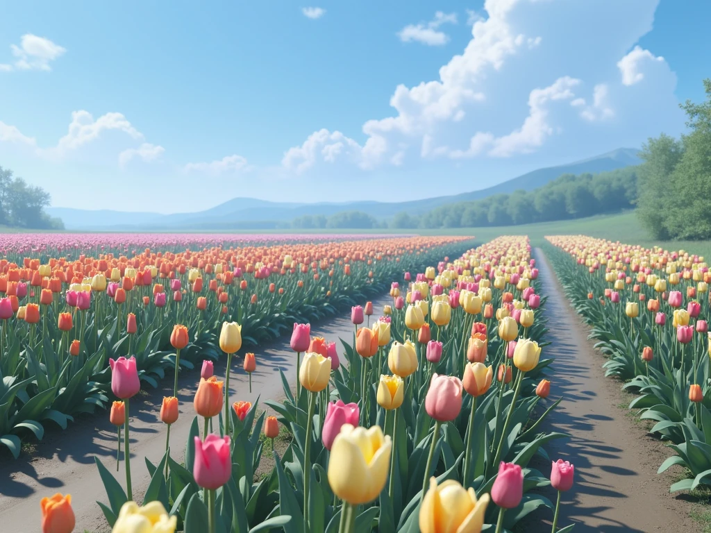 Make only tulips