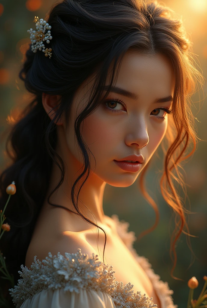 (mature:1.2) Style-Princess, (tifkeller:1.08), masterpiece, best quality, highest quality, cinematic lighting, (volumetric lighting), extremely detailed CG unity 8k wallpaper, focused, 8k wallpaper, 4k wallpaper, extremely detailed, ultra realistic, photorealistic, sharp focus, absurdres, (HDR:1.2), (high contrast), photograph, detailed and intricate, instagram, portrait, highly detailed, digital painting, artstation, concept art, smooth, sharp focus, illustration, cinematic lighting
