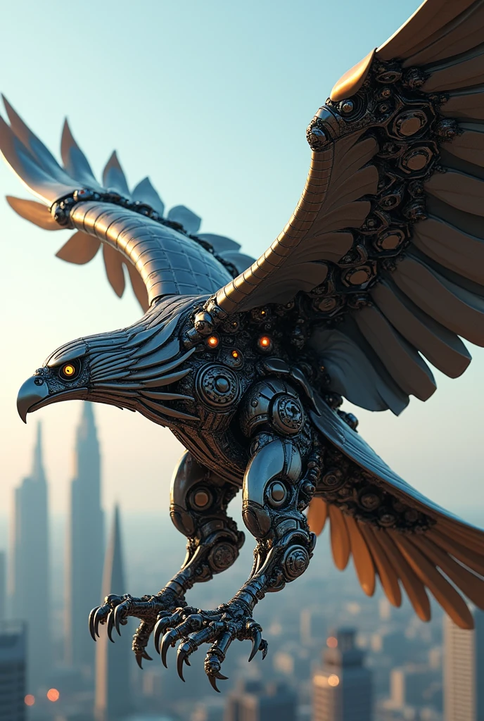 Eagle in transformers costume
