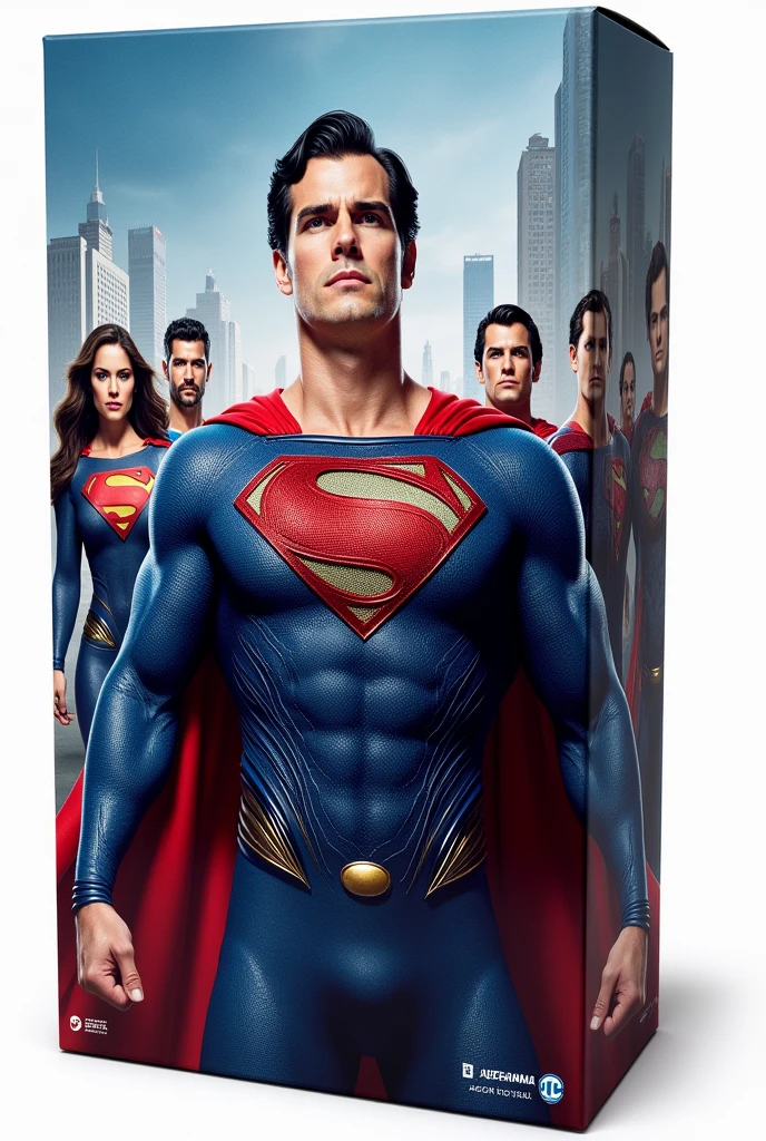 I need toothpaste packed printed images Superman heroes