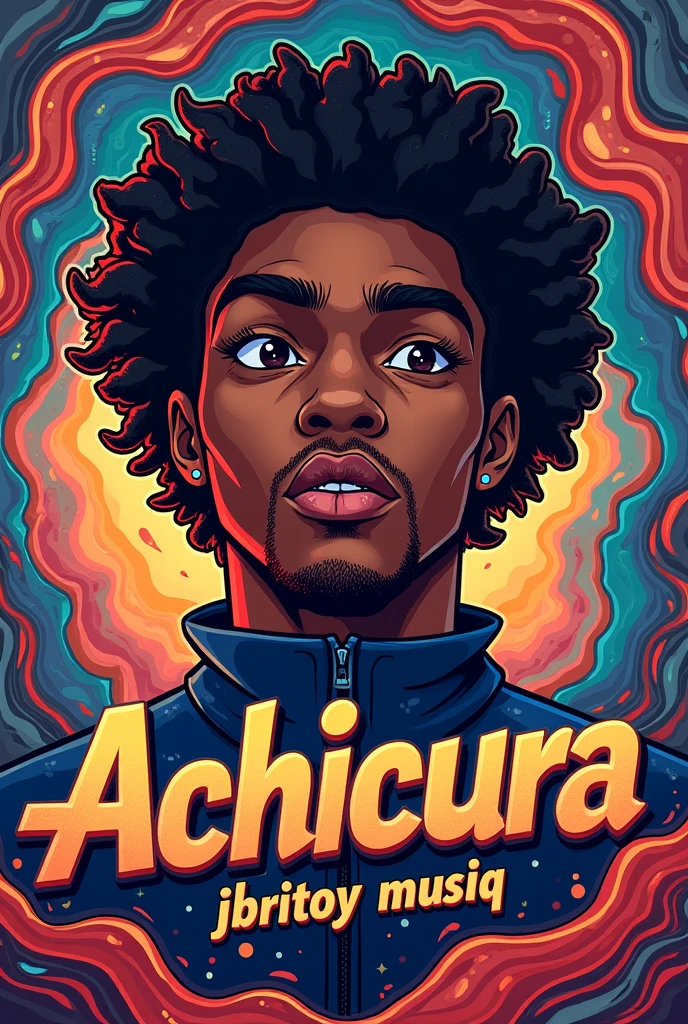 I want a music cover with the title achicura by the artist *JBritoy MusiQ*