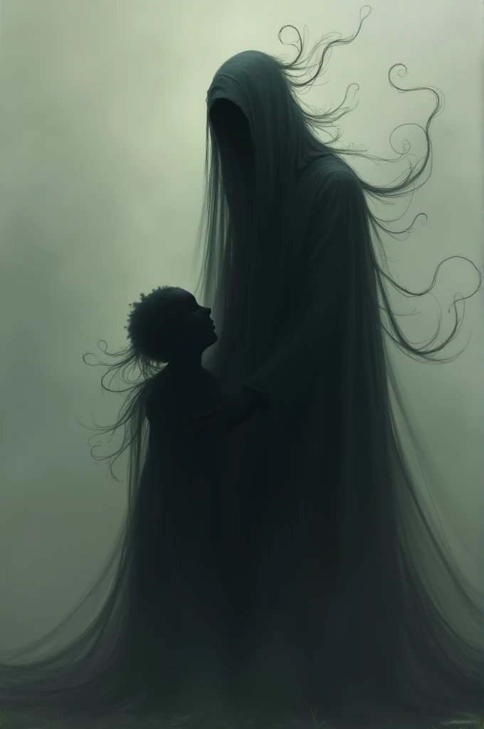 A person is become a shadow for someone else