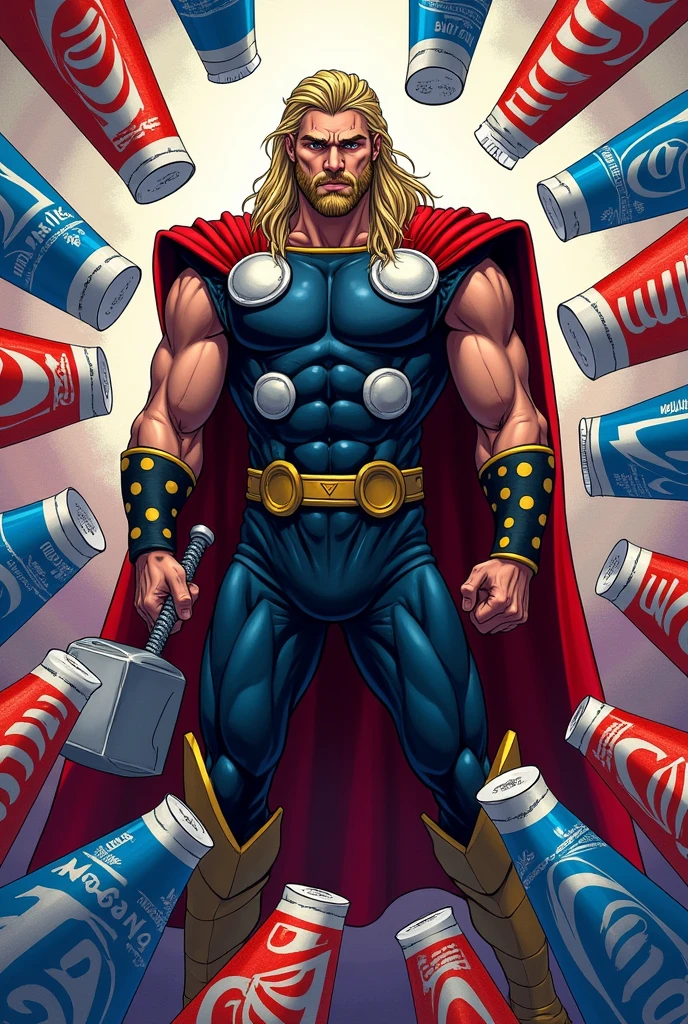 I need toothpaste packed printed images thor heroes