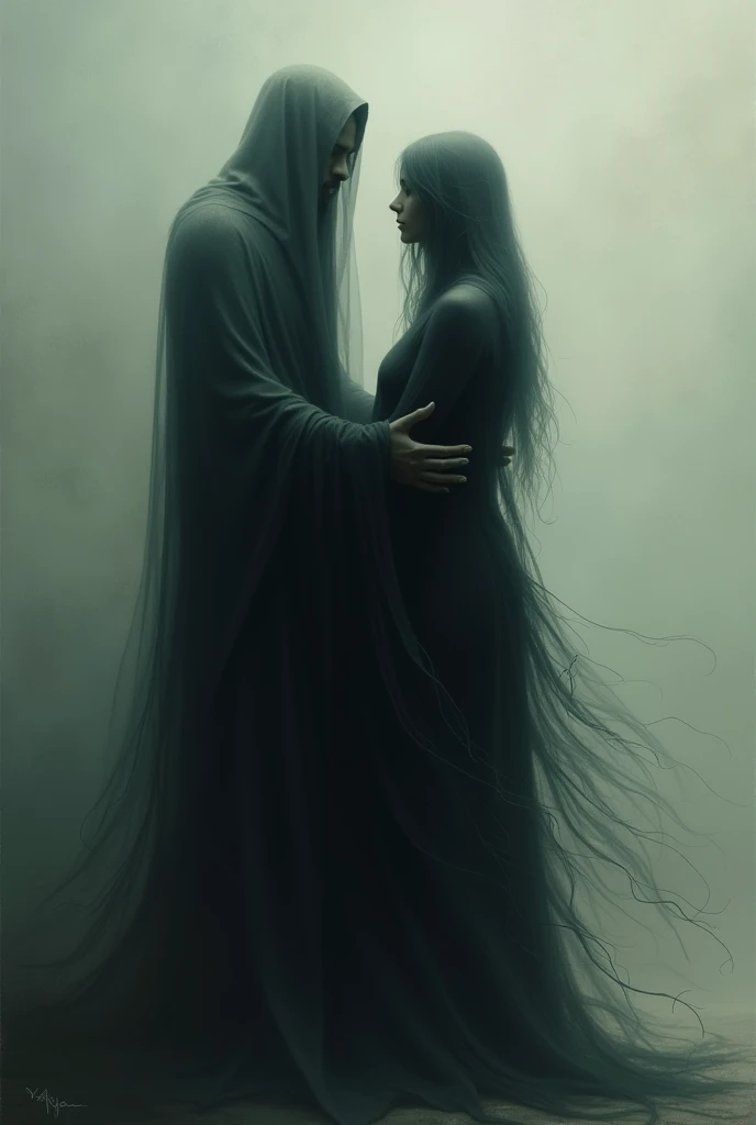 A person is become a shadow for someone else