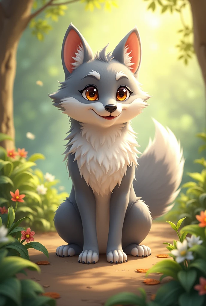 Kemono furry grey wolf cute
Male anthro