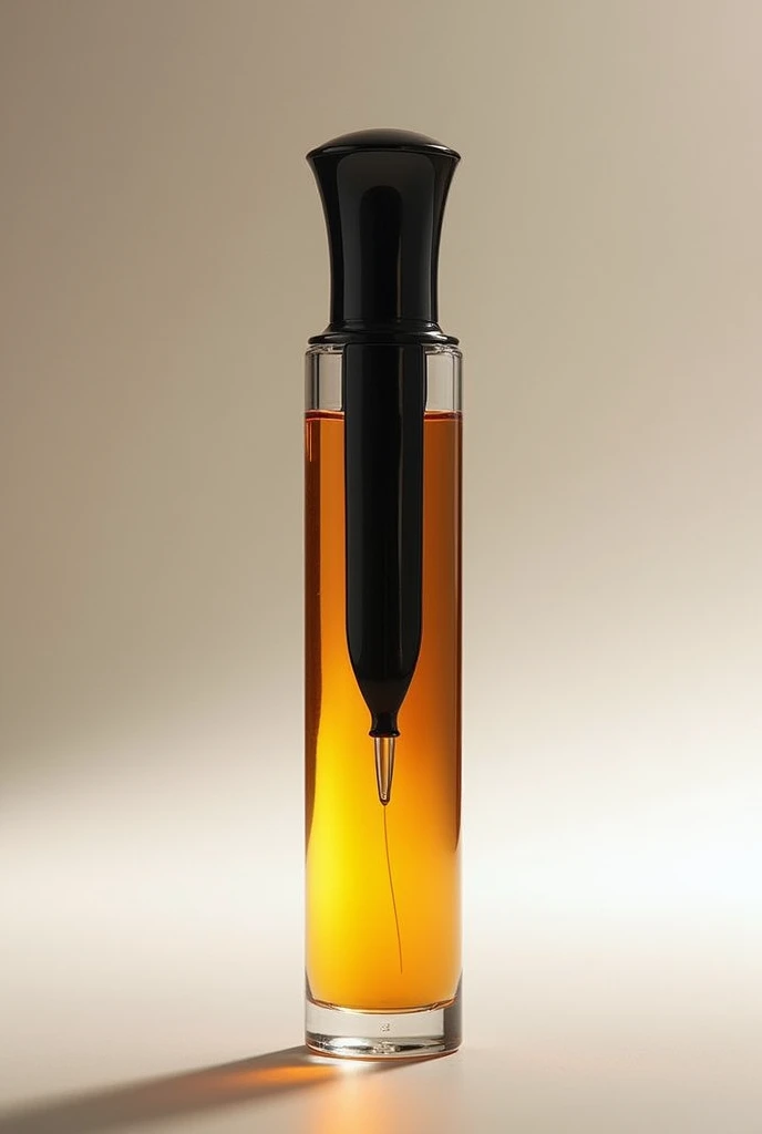 Perfume bottle, with 4 fragrances in 1 bottle, pen shape should have 4 compartment
