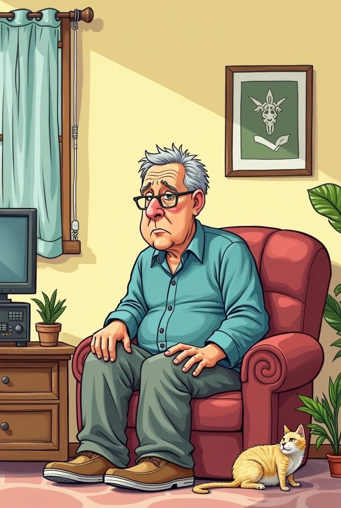 Réalisé une image qui colle à ce poeme
Jean peut plus, il en a marre,
Du bruit des voisins, des enfants trop bavards,
Du café froid, des tartines trop dures,
Et de son chat qui lui mène la vie dure.
Jean peut plus, il en a plein le dos,
Des chaussettes qui disparaissent au lavage, c’est trop,
De sa télécommande qu'il ne trouve jamais,
Toujours sous le canapé, comme par magie !
Il rêve parfois de tout plaquer,
D’aller vivre sur Mars ou en banlieue de Dunkerque,
Mais même là-bas, il le sait bien,
Son wifi serait encore en panne, pour sûr, quel destin !
Jean peut plus, mais il fait avec,
Il râle, il grogne, il fait son sketch,
Mais quand la nuit tombe et que tout s’arrête,
Il se dit qu’au fond, c’est pas si bête.
Parce qu'après tout, Jean sait très bien,
Que demain, tout recommencera, c’est certain,
Et qu’il y aura toujours de quoi s’amuser,
Dans cette comédie qu'on appelle "la vie de Jean, épuisé".