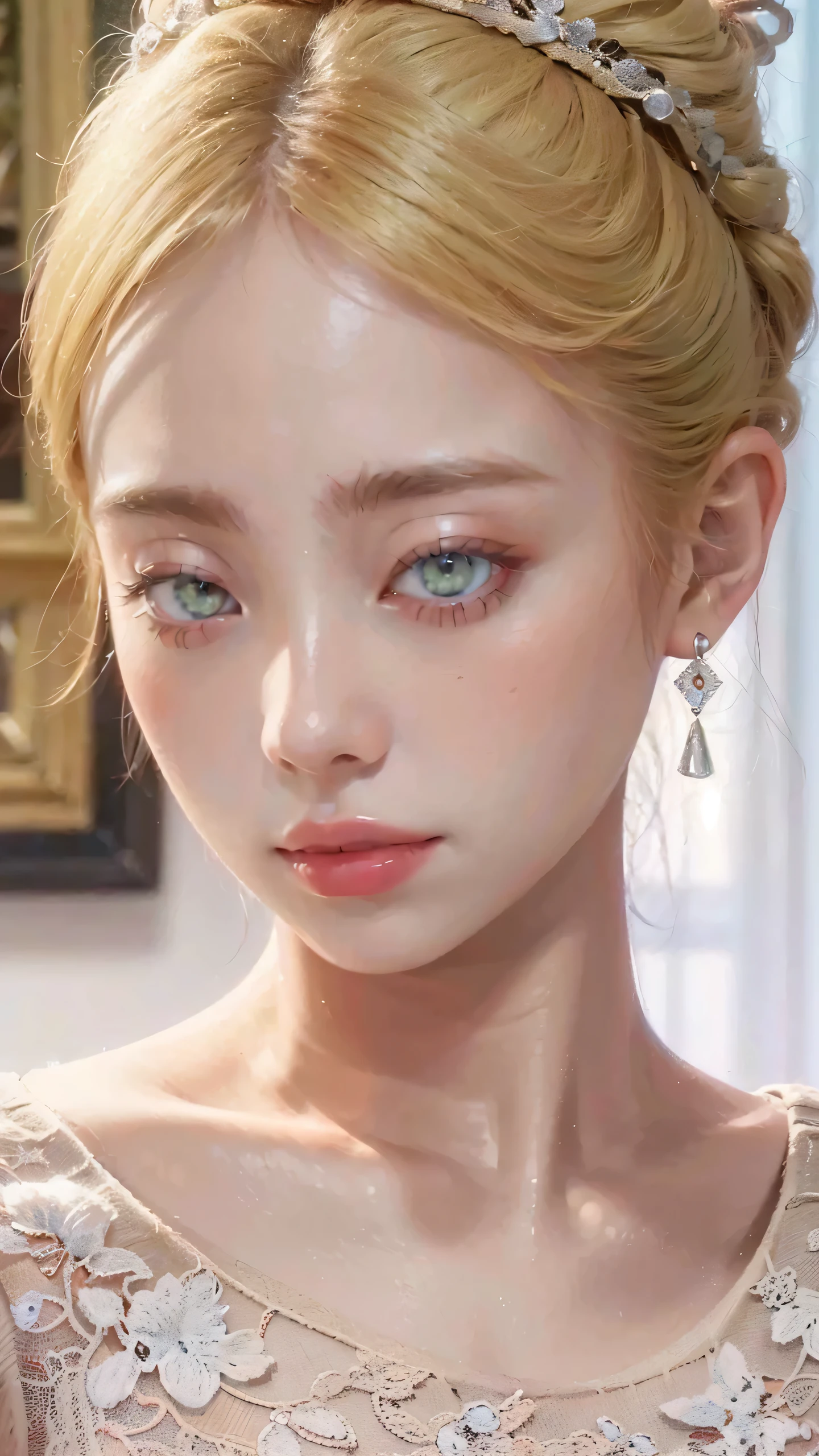 A young girl with red hair, wearing a school uniform, standing in a dense forest, thoughtful expression, (best quality,4k,8k,highres,masterpiece:1.2),ultra-detailed,(realistic,photorealistic,photo-realistic:1.37),detailed eyes,detailed lips,extremely detailed face,long eyelashes,environmental portrait,cinematic lighting,vibrant colors,fantasy,intricate details