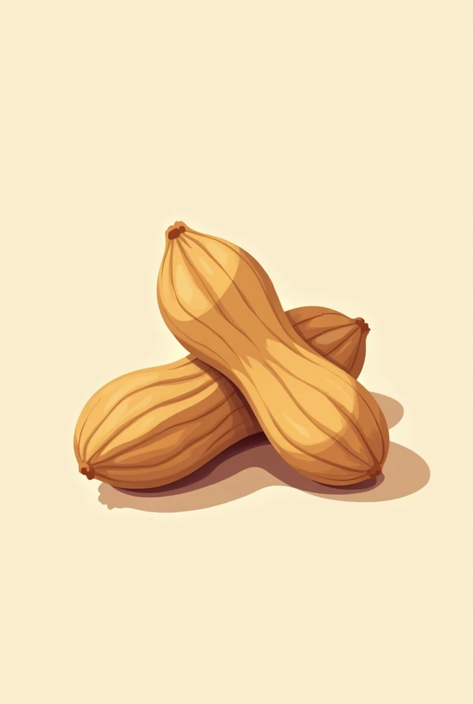 Logo for peanut butter name Farmers.pk with pealed peanuts