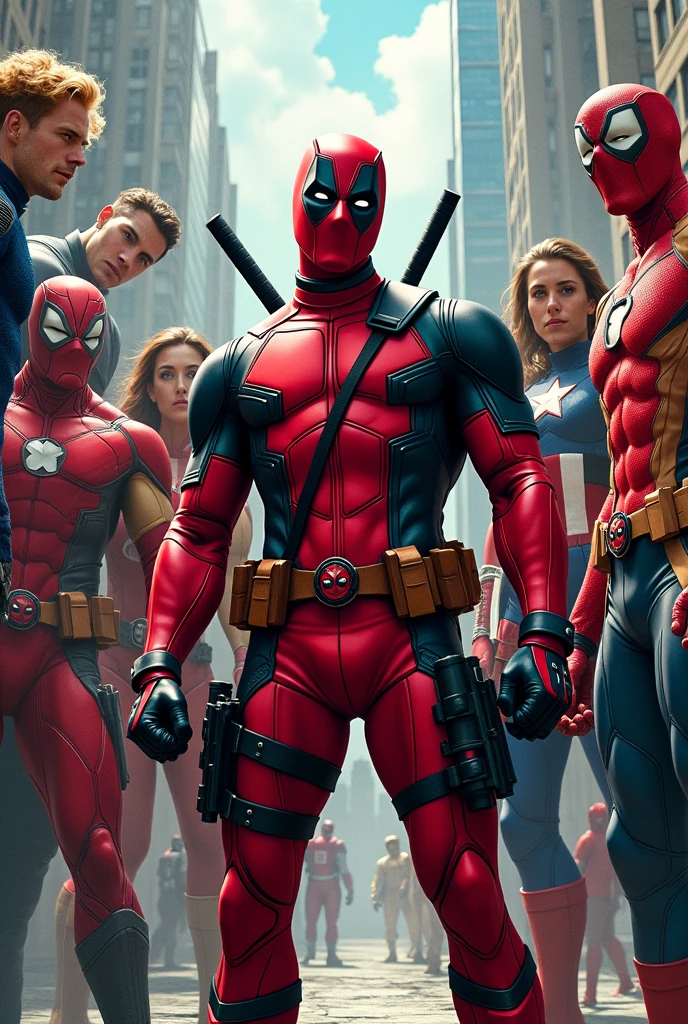 I need toothpaste packed print Deadpool heroes