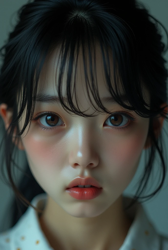 Just an korean girl eye. But the eyes is full with emotion, full of revenge. JUST EYES

