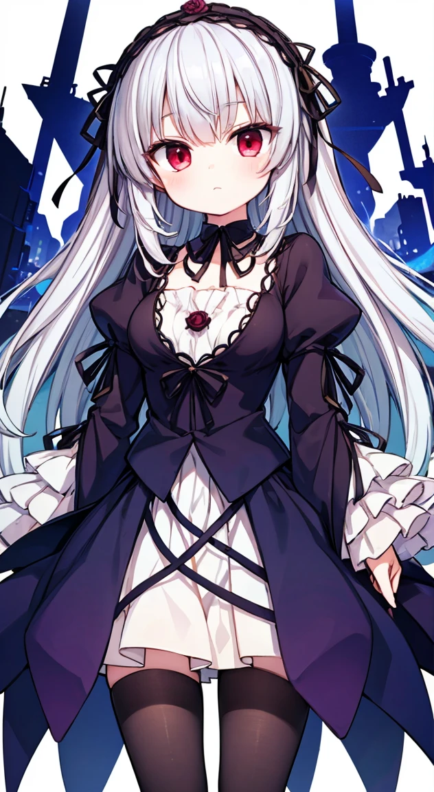 Highest quality,masterpiece,rozenmaiden,suigintou,so cool,