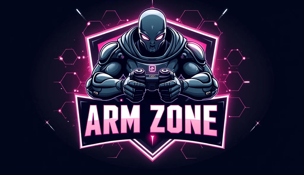 Design a logo for a gaming YouTube channel called Arm Zone 