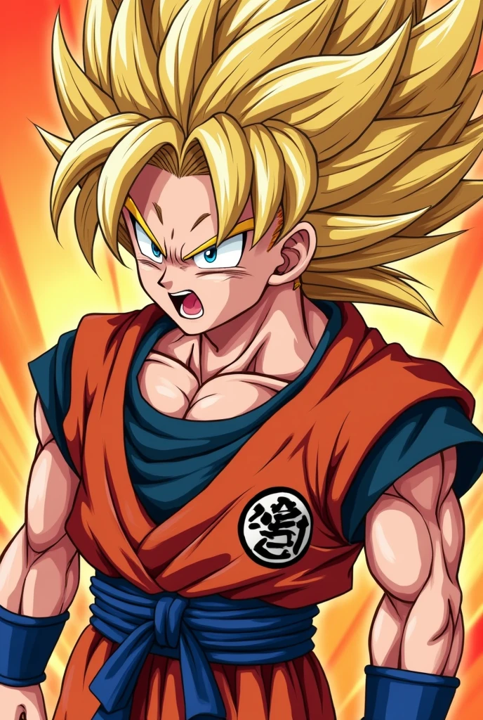 Android 18 sucking goku's dick anime version