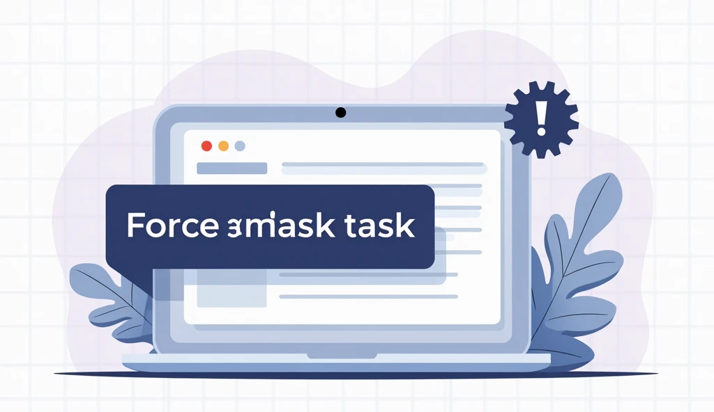 Force end task prompt for program that can be used in blog 