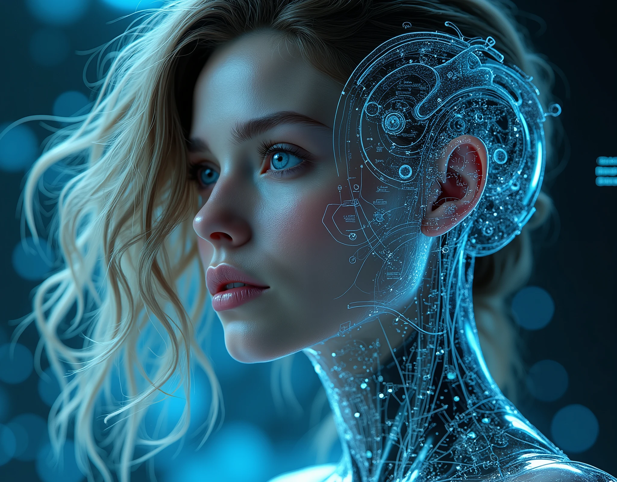(masterpiece:1.2,Exceptional Quality,mirror-like,Cinematic Experience,Photorealistic:2.0,RAW Photos:2.0,Super detailed),8k,wallpaper,,(Holographic representation:2.0),(Hard Edge:2.0),(Beautiful woman:2.0),Female Cyborg,(Female Cyborgの設計図:2.0),(Draw the front and back views:2.0),(Avant-garde design:2.0),(Drawing detailed blueprints:2.0),(Numerous notes about the settings:2.0),(Beautiful Face,Beautiful Eyes,Beautiful Hair)