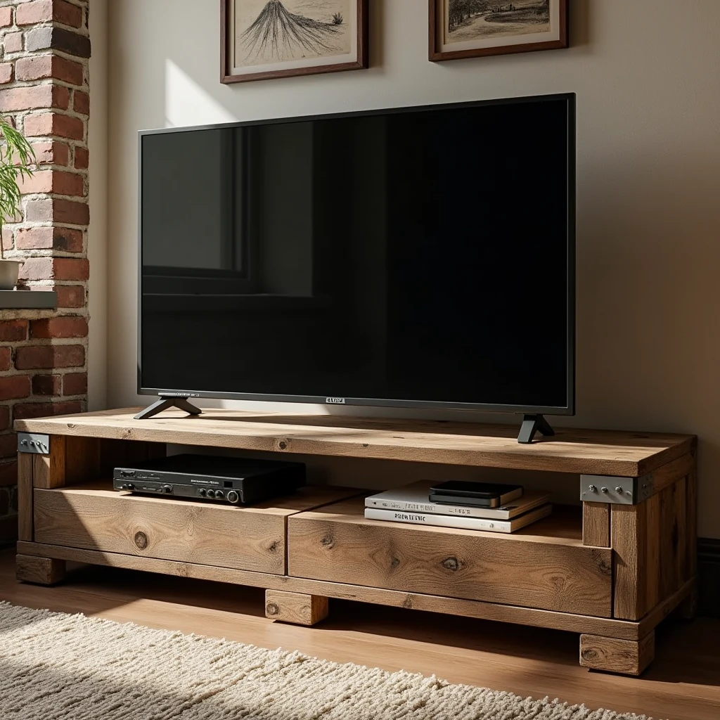 Wood Pallet TV Stand