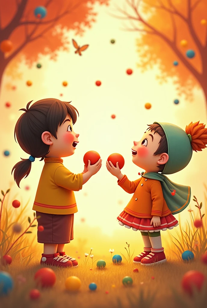 जुलाबा और कब्ज़ू ने मिलकर एक मजेदार दिन बिताया। जुलाबा ने कब्ज़ू को रंगीन गेंदें दीं और उसके साथ खेलते हुए गाने गाए। कब्ज़ू की हंसी छूट गई और उसने महसूस किया कि उसके अंदर एक नया जीवन आ गया है। उसने पहली बार अनुभव किया कि हंसी और खुशी भी ज़िन्दगी का हिस्सा हो सकती है।
वे एक-दूसरे के साथ समय बिताते हुए महसूस करने लगे कि एक-दूसरे की कंपनी में कितनी खुशी है। जुलाबा ने कब्ज़ू को समझाया कि प्यार और खुशियाँ केवल बाहरी चीजें नहीं होतीं, बल्कि वे दिल से निकलती हैं।