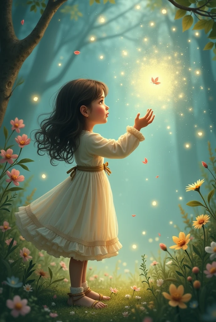 Ella learns that the true magic isn't in wishing for things but in spreading kindness.