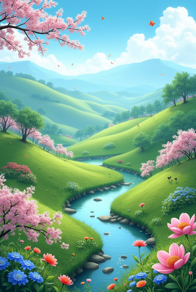 nature of korea, spring, photo style