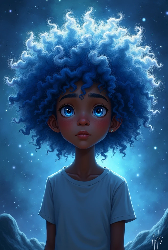 There was a dark-skinned boy who had lots of blue and white curls in his hair, everyone called him Apollo, That's right, you didn't read it wrong my friend. Apollo as the constellation of Apollo the constellation
brightest in the solar system