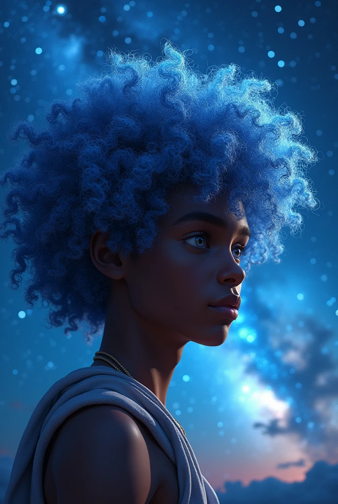 There was a dark-skinned teenager who had lots of blue and white curls in his hair, everyone called him Apollo, that's right, you didn't read it wrong my friend. Apollo as the constellation of Apollo the constellation
brightest in the solar system