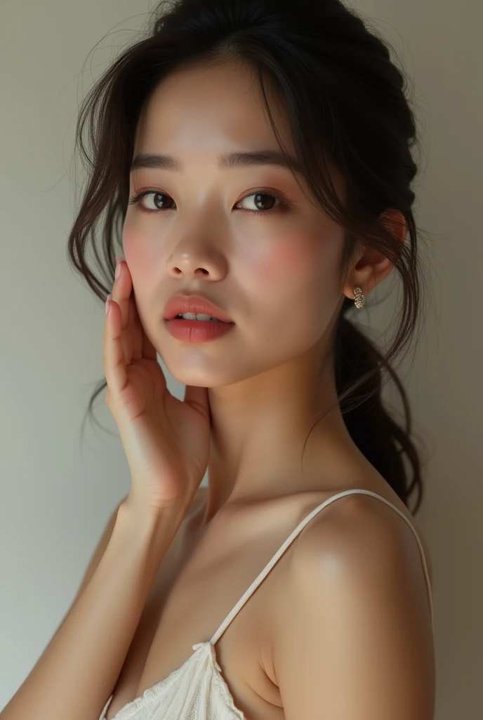 Naked Thai girl with smooth skin