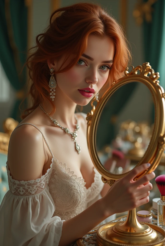 A girl obsessed with herself