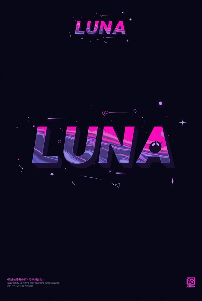 High resolution, Logo for Jdm cars, logo spelling “Luna” cool, Jdm theme, anime theme, Cyberpunk vibe name spelling, brand logo, logo for tshirt, brand logo “LUNA”, Toyota Supra, Jdm cars, 90s Japanese cars, Toyota Supra in “Luna” logo, 