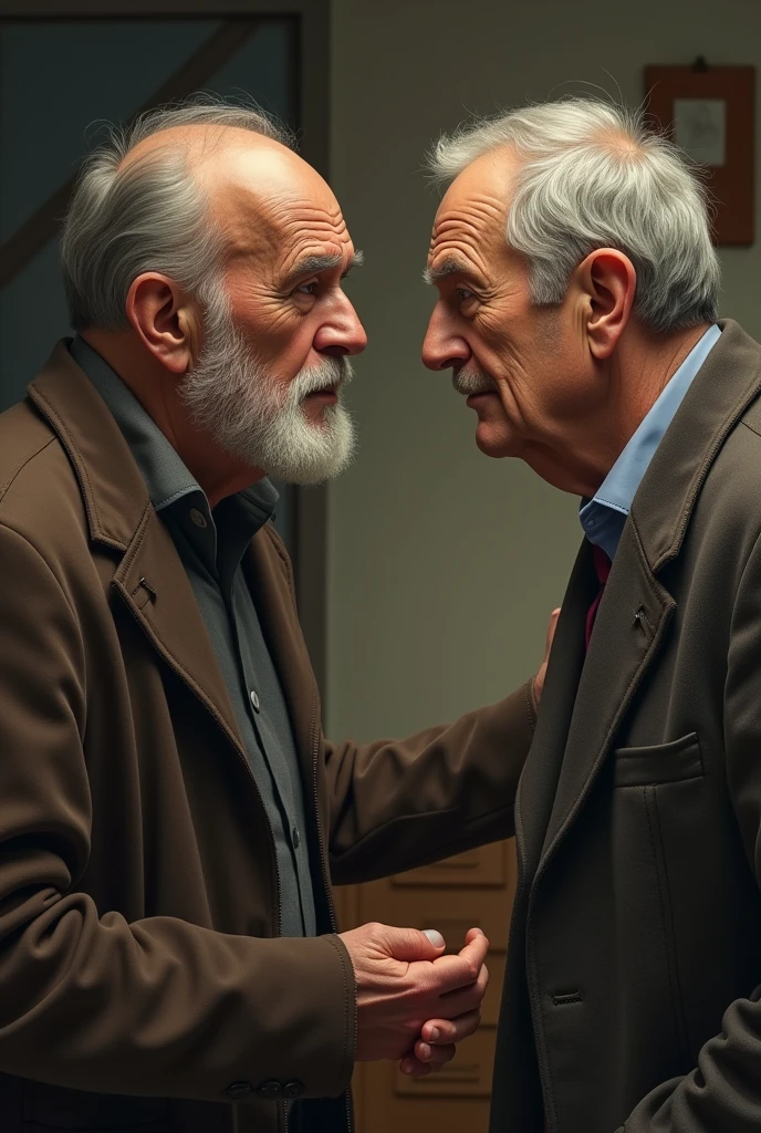 But weeks passed, and Peter didn't give back the money. Marek zaczynał tracić cierpliwość, but he didn't want to pressure his friend. At last, pewnego dnia, Peter came to Mark and said: "I know, that I waited a long time, but now I understand, how important your trust was. Here's your money and thank you, that you trusted me."these are supposed to be older people