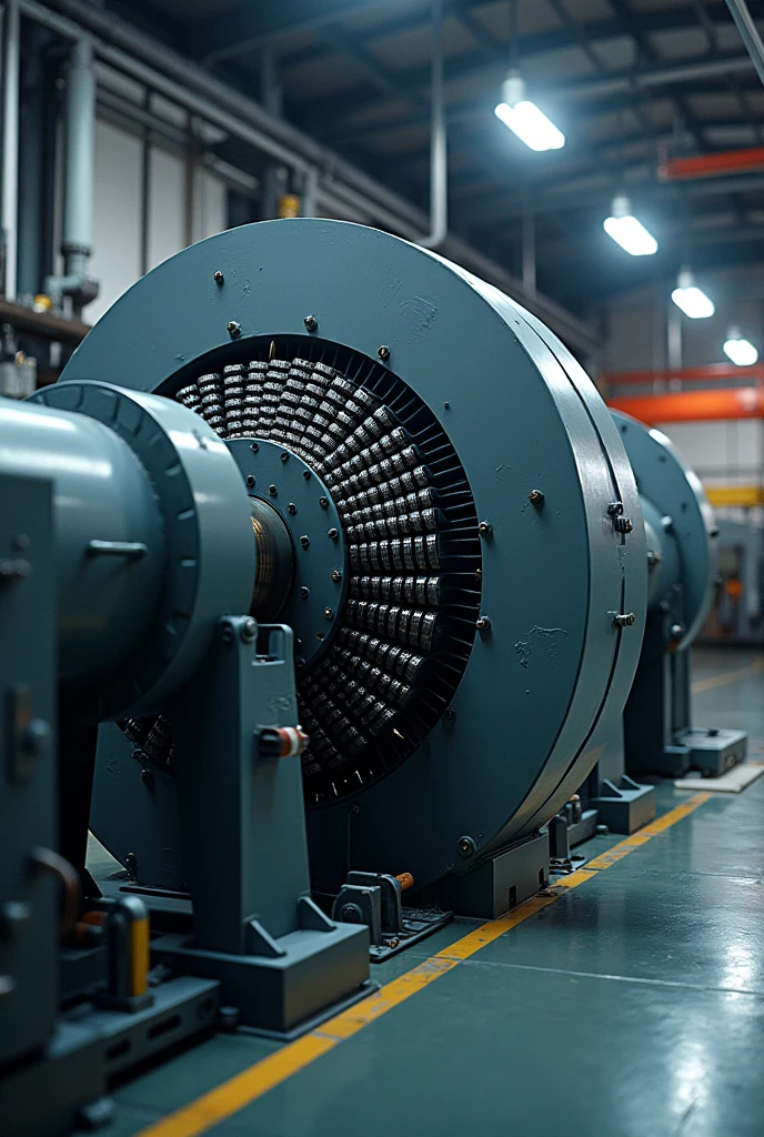 Synchronous generator with magnetic remanence

