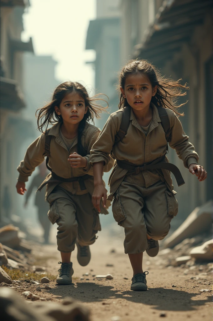 Two homeless girl 9 yead 12 yearg to their parents.
