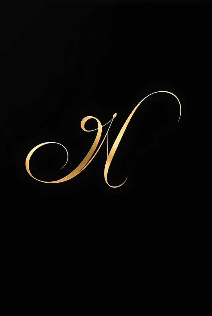 Autograph start with N with black background 