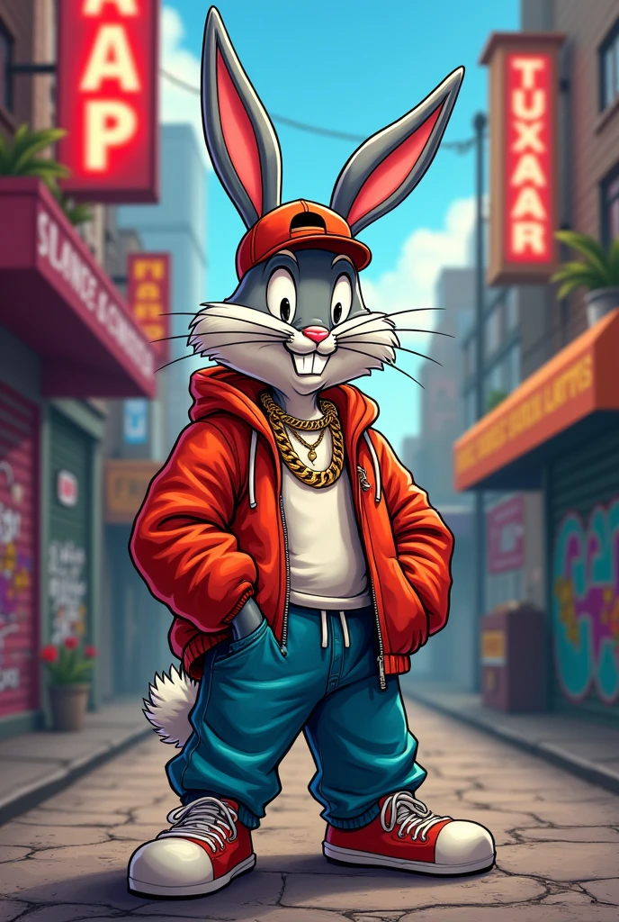 
Bugs Bunny rapper wide cartoon 