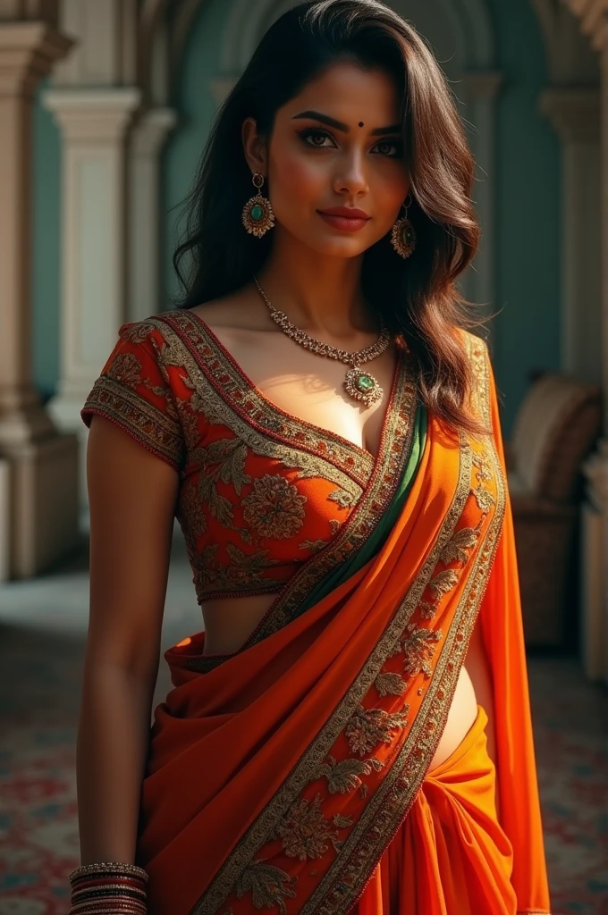 Indian milf wearing kameez without salwar