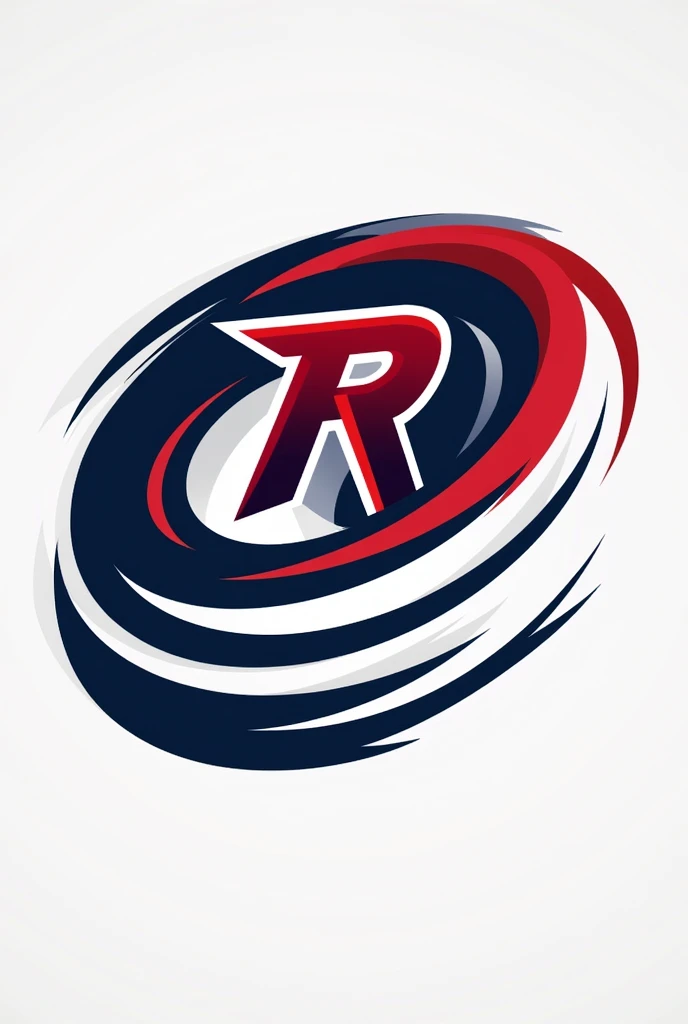 Girls hockey logo, we have a base logo but looking for something a little cleaner, more modern. Our nickname is "Revs", so something using the design around the puck and turning it into an "R" logo or using that hurricane kind of wrap around the puck in a font for the word "Revs", or something like that. I'd like to keep the colors and nuances from our original logo.

Logo Text
Revolution, Central Illinois Revolution, Revs, or even just an "R"