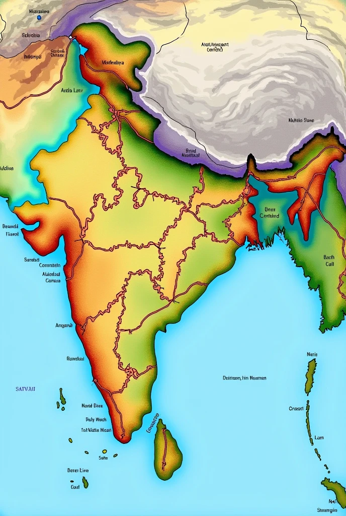 India map 