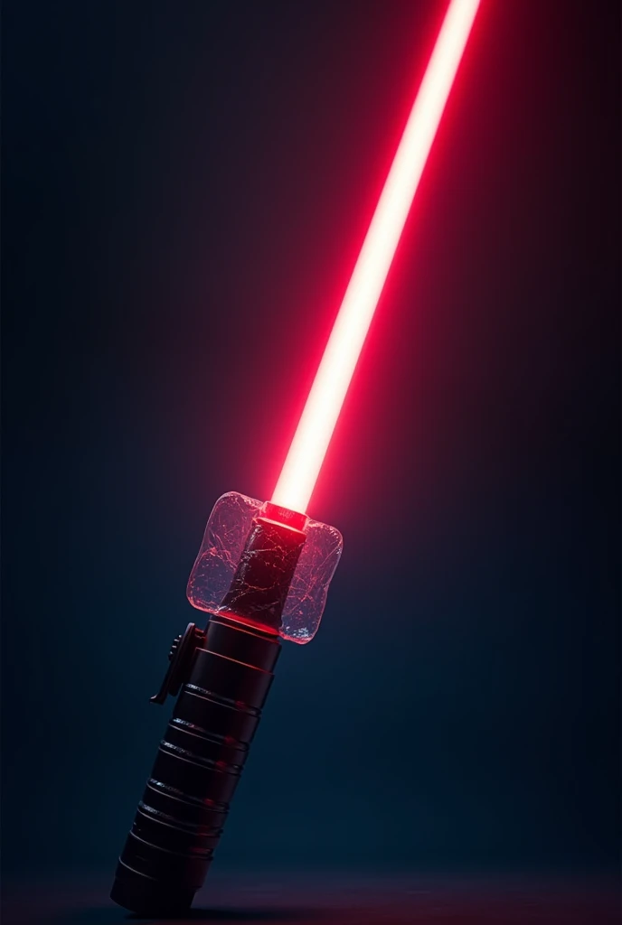 Lightsaber wearing a condom 