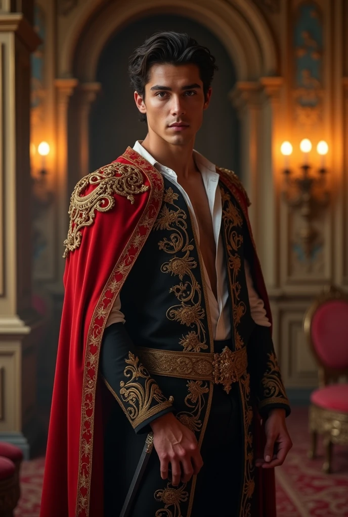 Handsome spanish prince