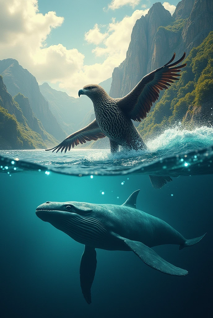 Make me a simple poster with an environmental theme and in A3 paper size.! Without words