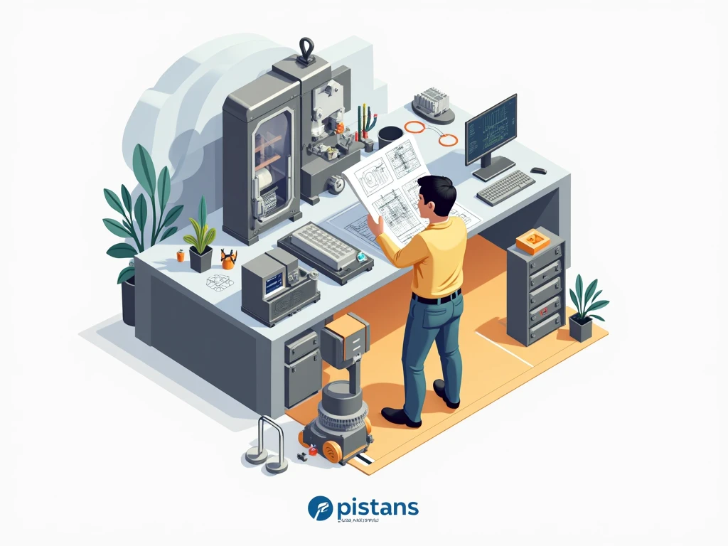 Generate a linkedin background(cover) photo for mechanical engineer profile