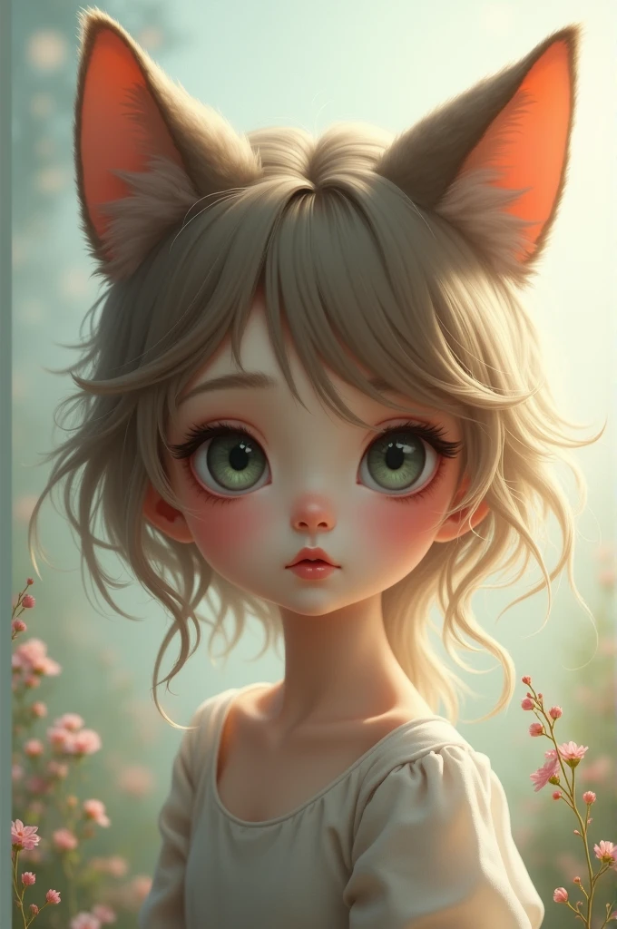 Girl with animal ears